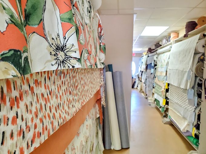 Upholstery material selection