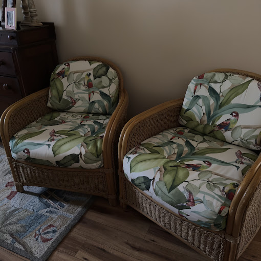 Upholstery fabric selection